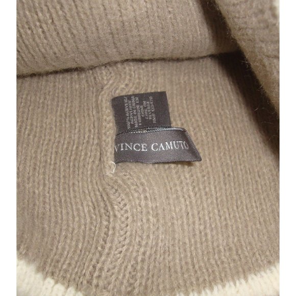 Vince Camuto Ivory Beanie  Knit Hat - Picture 4 of 4
